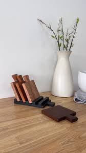 Wooden Tea Coasters Base for Your Drinks & Beverages