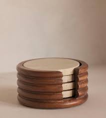 Wooden Coasters Base for Your Drinks & Beverages